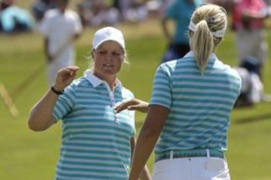 Lewis gets on board for US at Solheim Cup 