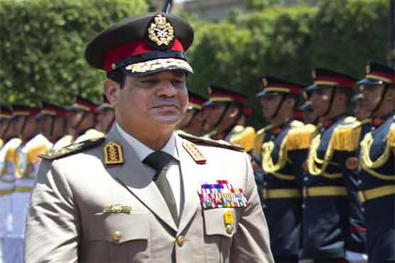  Egypt army chief warns protesters against violence 