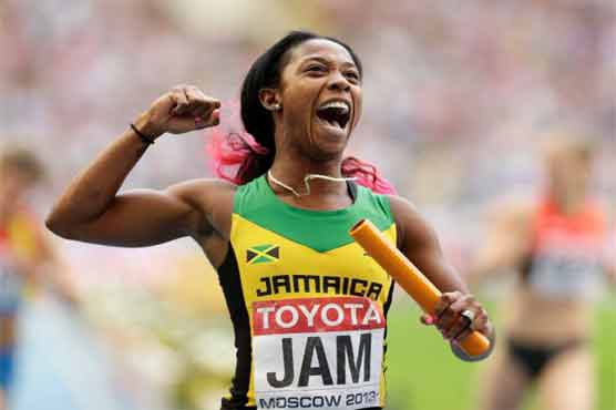 Jamaica wins women's 4x100 relay at worlds