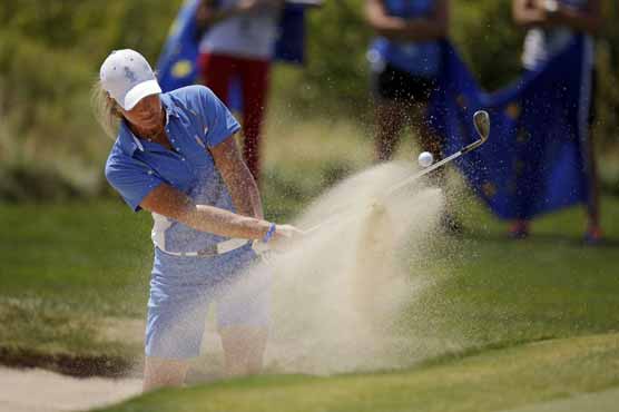 Europe on verge of Solheim Cup history 