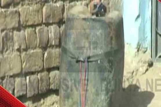 Voting in two NA 262 polling stations halts as bombs recovered 