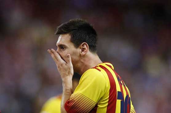 Messi hurts left thigh in 1-1 draw at Atletico