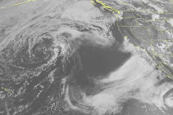 Tropical depression moving northwest in Pacific