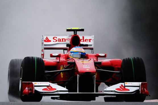 Alonso fastest in 1st Belgian GP practice session 