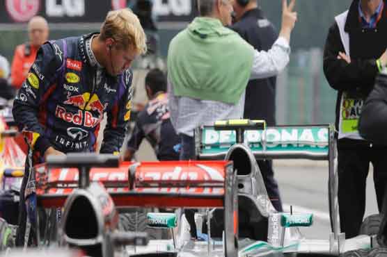 Hamilton secures 4th straight pole at Belgian GP