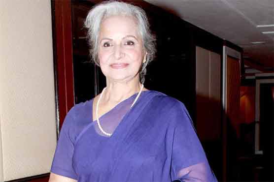 People losing values: Waheeda Rehman