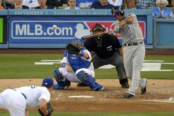 Red Sox power past Dodgers 8-1 