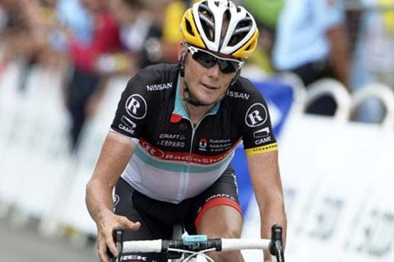 Horner wins 3rd stage of Vuelta to take lead