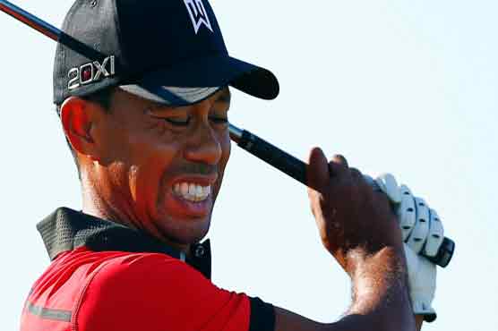 Tiger Woods back in Boston 