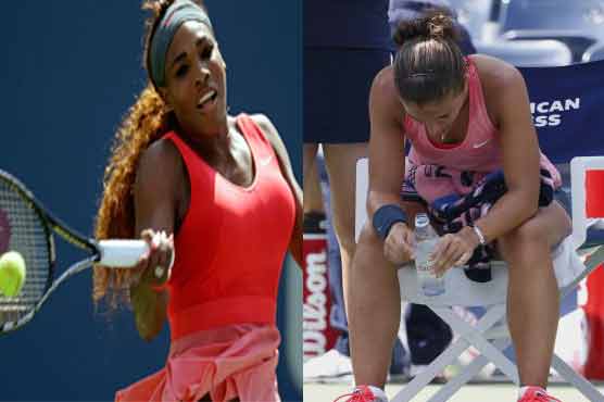 Williams moves on at US Open, teary Errani exits 