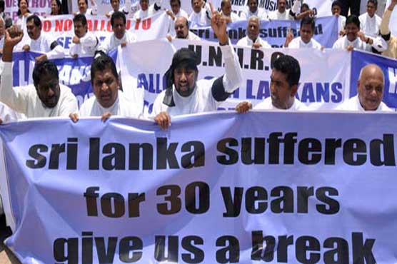 Sri Lankans urge probe of alleged wartime abuses