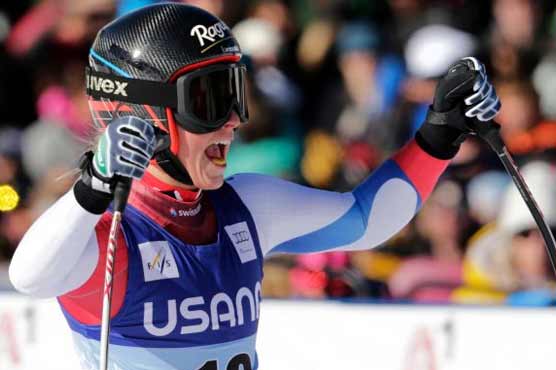 Alpine skiing: Gut wins women's World Cup super-G  