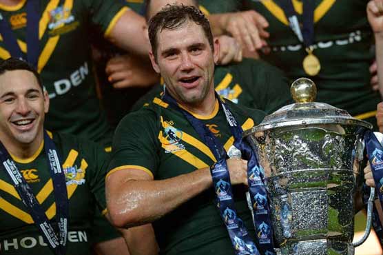 Australia regains World Cup, beats NZ 34-2