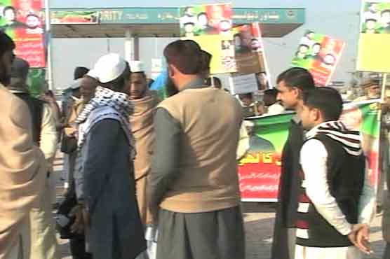 Against drone strikes: PTI chokes Nato supply for ninth day in Peshawar 