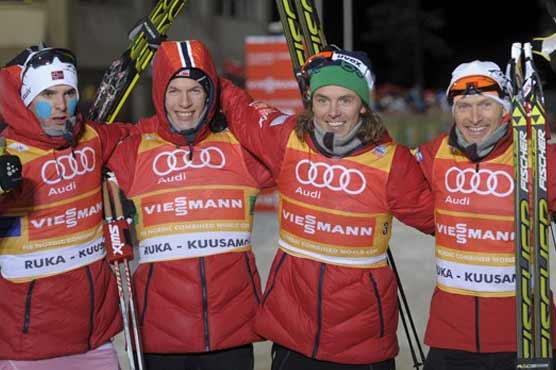 Norway wins Nordic Combined team event in Finland