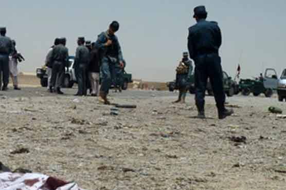 Suicide truck bombing kills four Afghan policemen