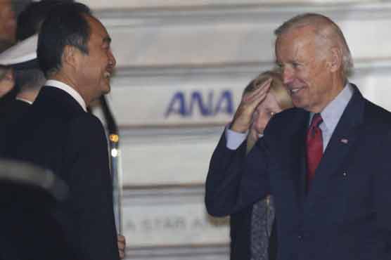 In Tokyo, Biden drawn into China air zone dispute