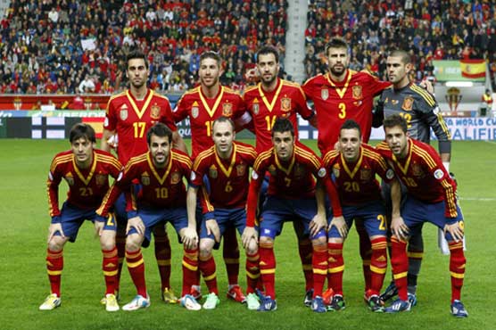 Football: Spain prepare for title defence  