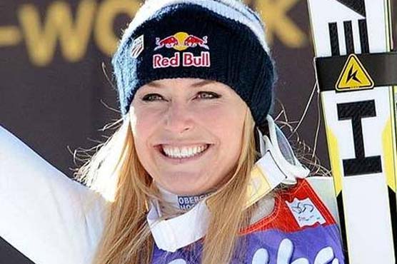 Vonn completes 1st World Cup training since crash