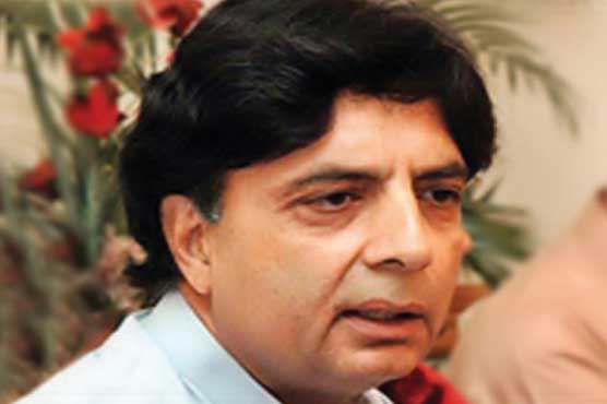 Ch Nisar concerns over rise in sectarian incidents in country