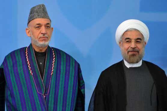 Afghanistan's Karzai in Iran amid US security row