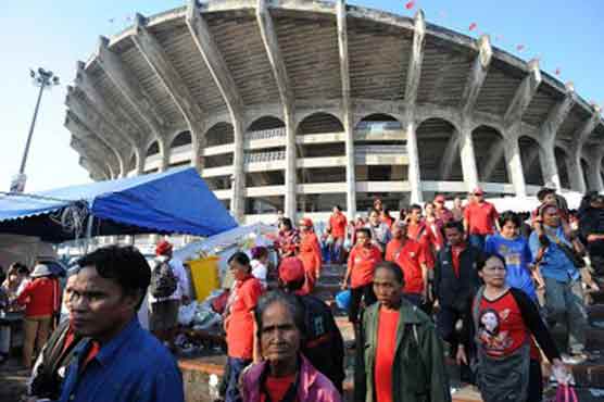 Pro-govt ' Red Shirts' back elections in Thailand