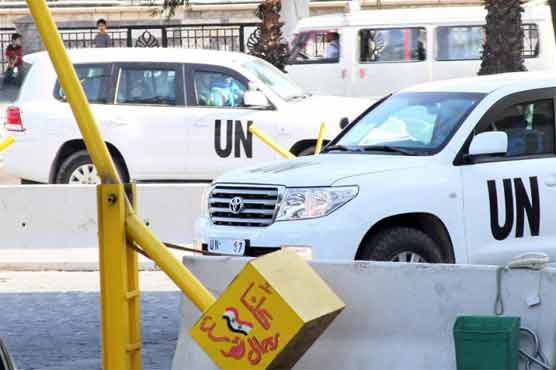 UN inspectors confirm Syria chemical attack