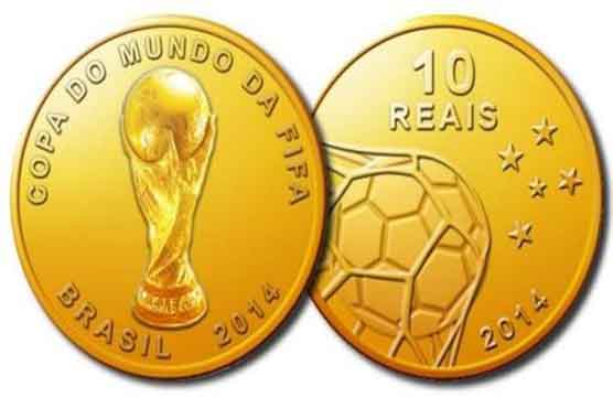 Brazil to issue World Cup commemorative coins 