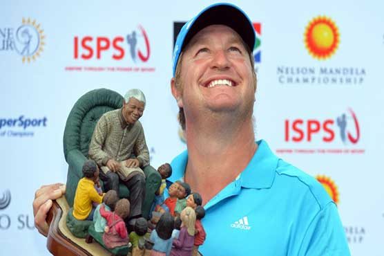 Golf: Van der Walt wins Mandela Championship 