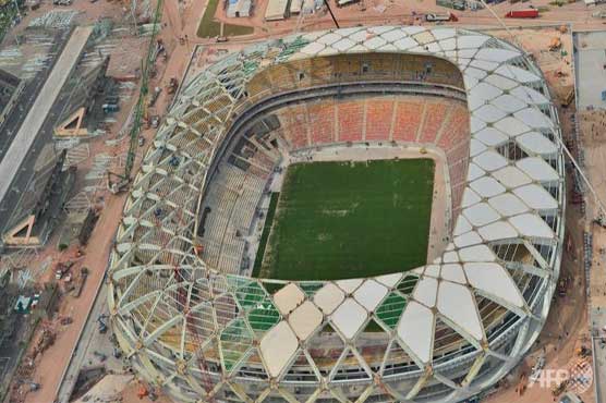 One dead in Brazil stadium accident: officials