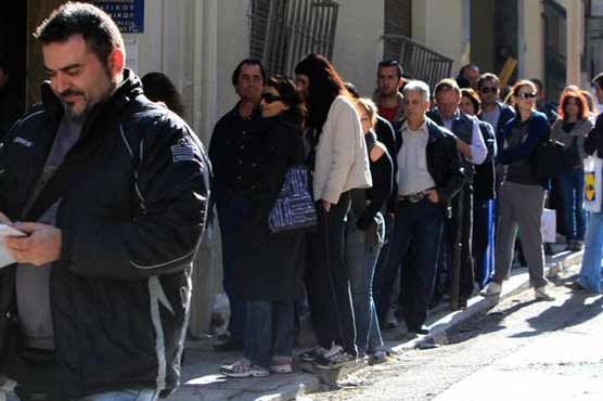 Greek workers being paid in kind 