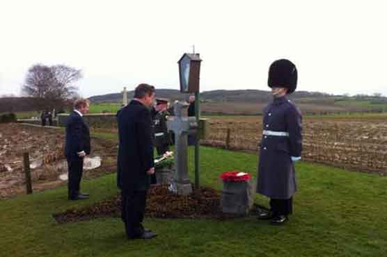 Cameron, Kenny tour WWI sites, deepening Anglo-Irish ties