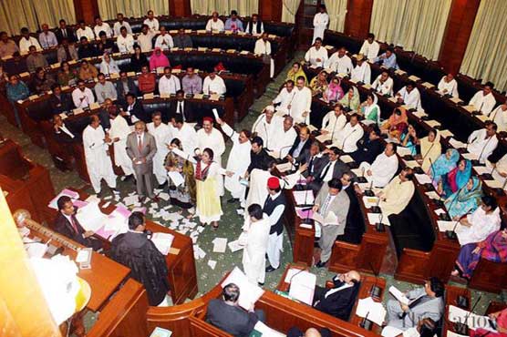 LG ordinance: Opposition stages walkout from Sindh Assembly 