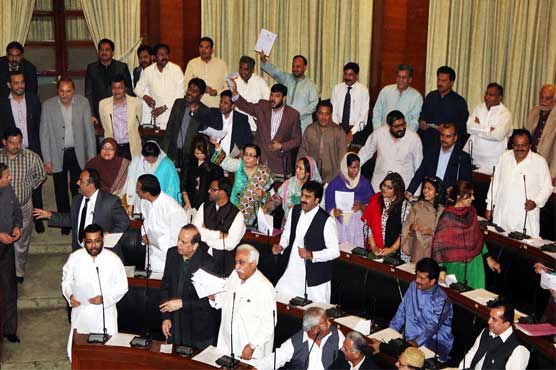 Sindh LG Ordinance approved, Opposition stages walkout 