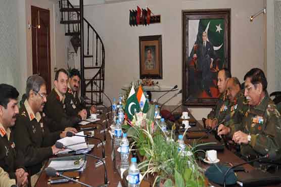 Pak-India DGMOs discuss mechanism to ease LoC tension