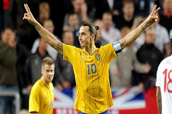 Football: Ibrahimovic voted top Swede for fifth time
