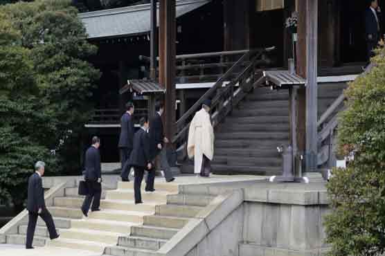 China condemns Japan PM's visit of war shrine