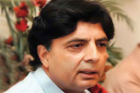 Ch Nisar vows to restore peace in FATA, Balochistan