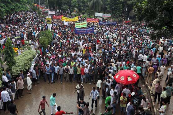 Bangladesh opposition set for mass march against polls