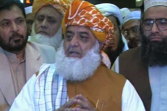 JUI-F refuses to join PML-N sit-in