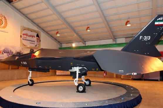 Iran unveils futuristic-looking warplane