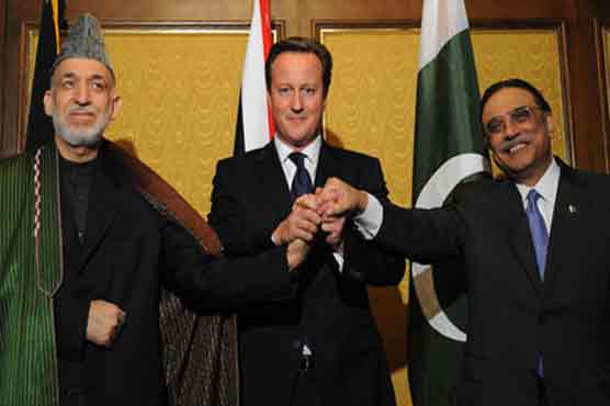 Pak, Afghan, UK leaders agree on peace process