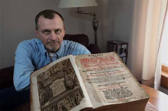 Man recovers stolen 300-year-old family Bible 