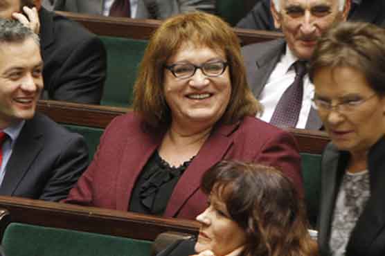 Transgendered lawmaker up for key vote in Poland