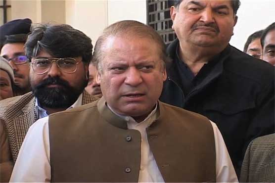 Panicked political parties trying to delay polls: Nawaz