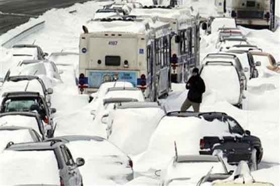 Blizzard brings US northeast to a halt