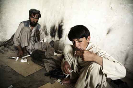 Afghanistan's growing number of child drug addicts 