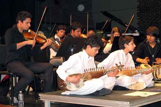 Young Afghan musicians in NY for date at Carnegie