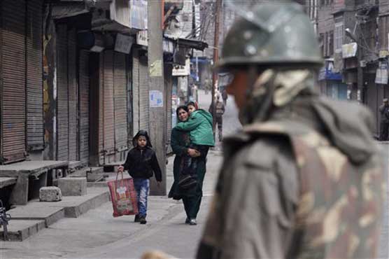 Strict curfew imposed in most of Held Kashmir 