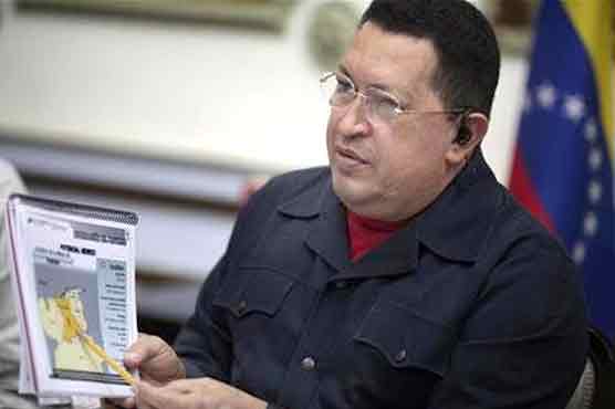 Chavez back in Venezuela  